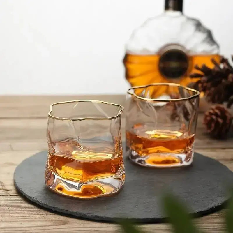 Cascade Crystal Tumbler — Aureon Glass