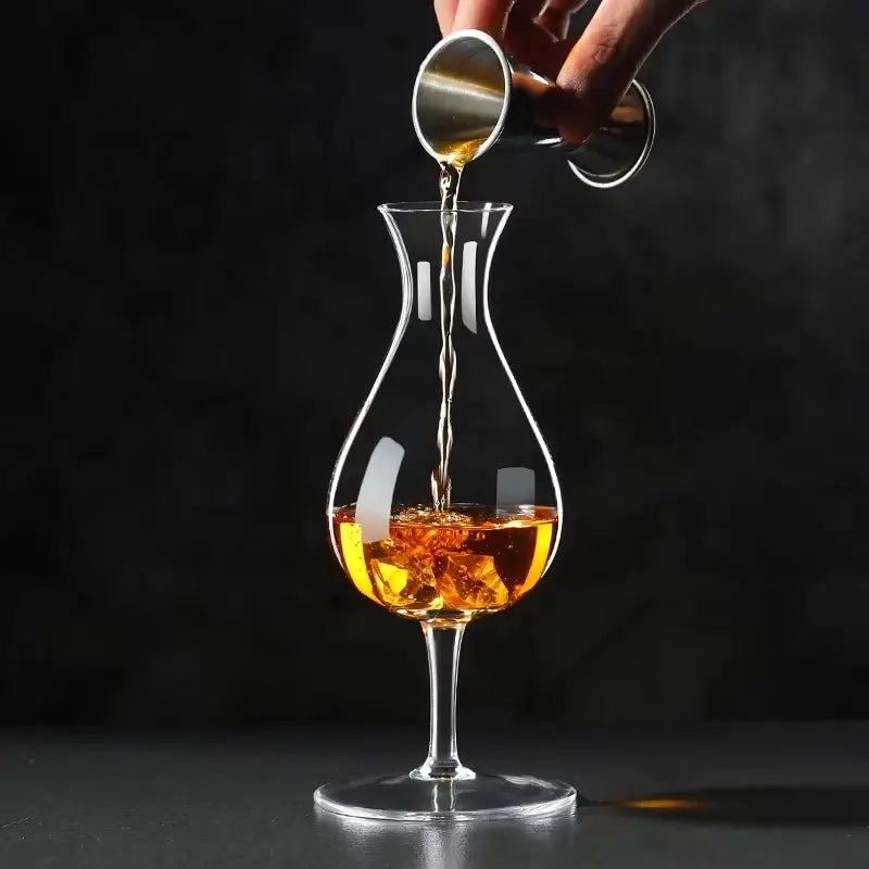 Hourglass Tasting Goblet — Aureon Glass