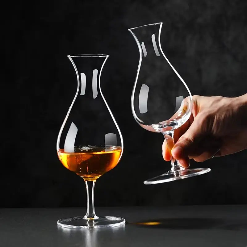 Hourglass Tasting Goblet — Aureon Glass