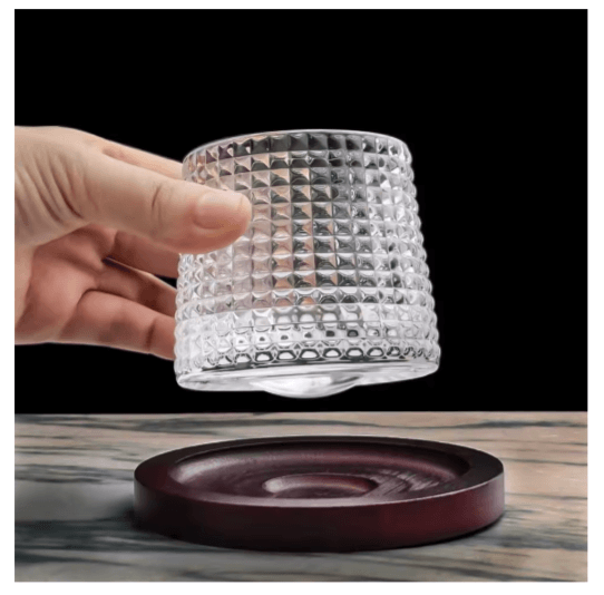 Rotating Whisky Glass Set — Aureon Glass